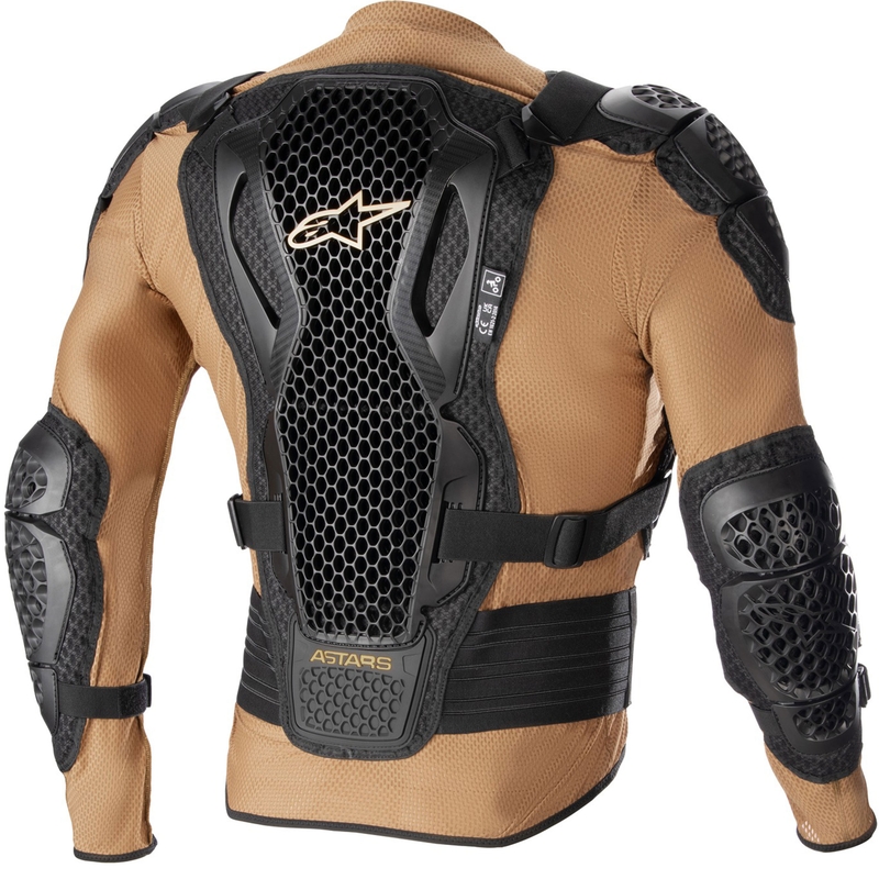Alpinestars Bionic Action 2 черно-кафяв протектор за тяло