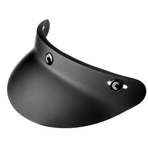 Къс визьор за каски Cassida Oxygen/Eso, черен