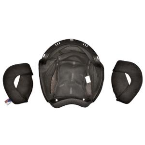 Вътрешна част на каската Cassida Oxygen 2.0, черно-сива