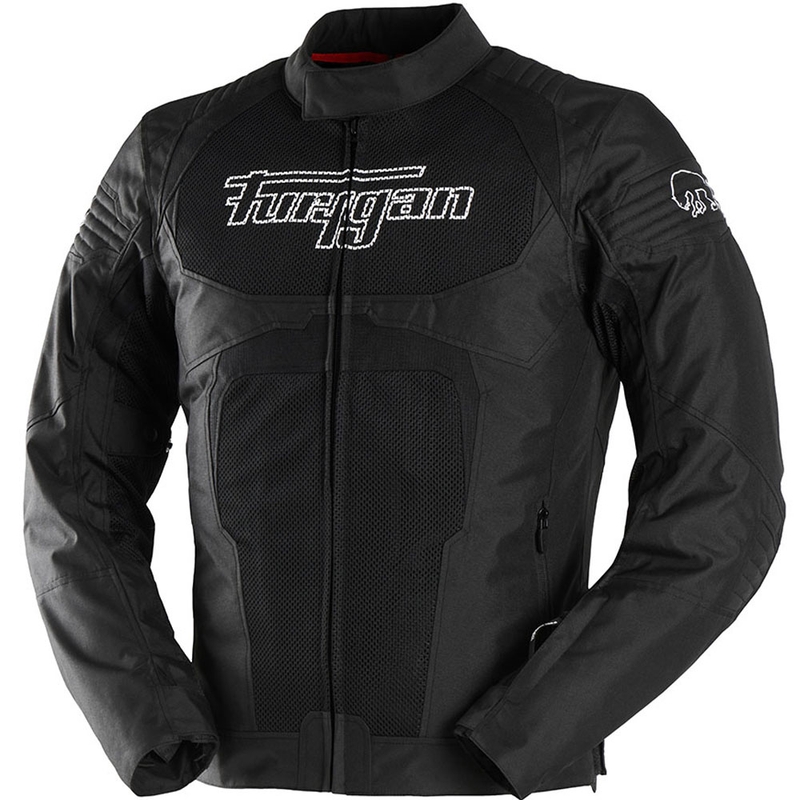 Мотоциклетно яке Furygan WB08 Vented + черно-бяло