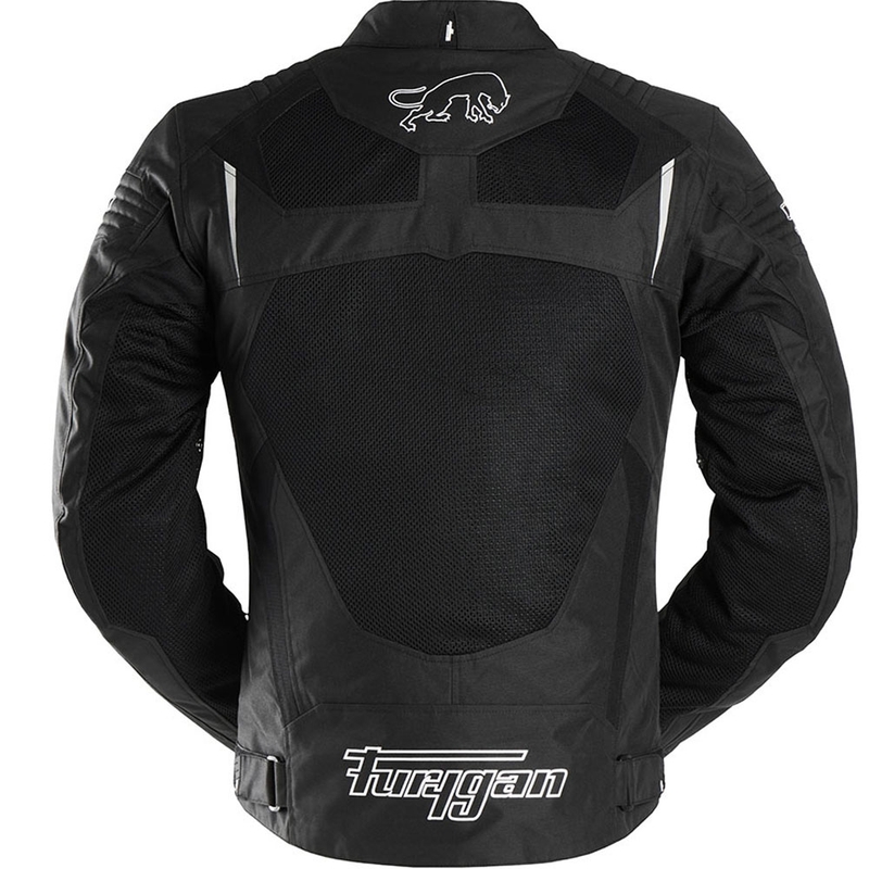 Мотоциклетно яке Furygan WB08 Vented + черно-бяло