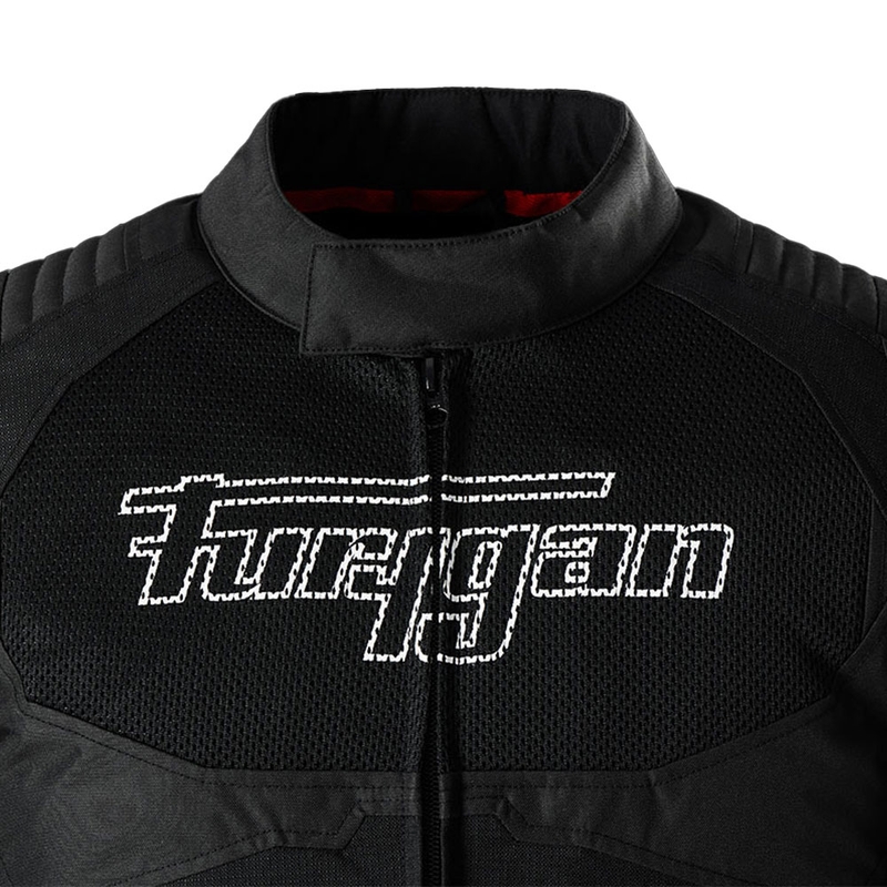 Мотоциклетно яке Furygan WB08 Vented + черно-бяло