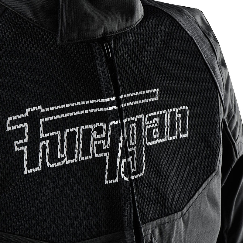 Мотоциклетно яке Furygan WB08 Vented + черно-бяло