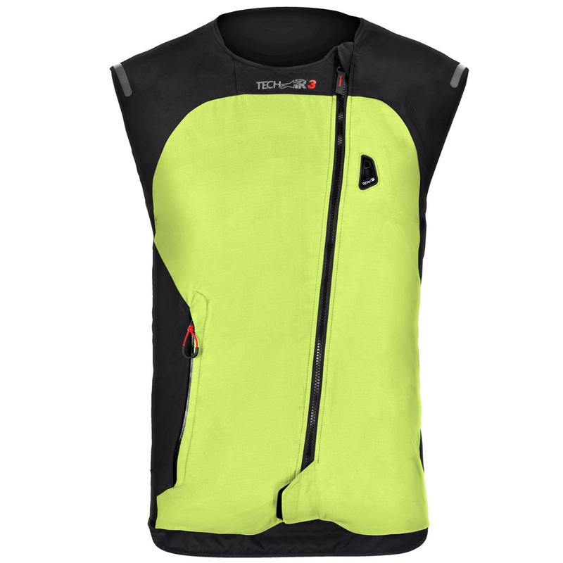 Жилетка с въздушна възглавница Alpinestars Tech-Air®3 V2, флуоресцентно жълто-черна