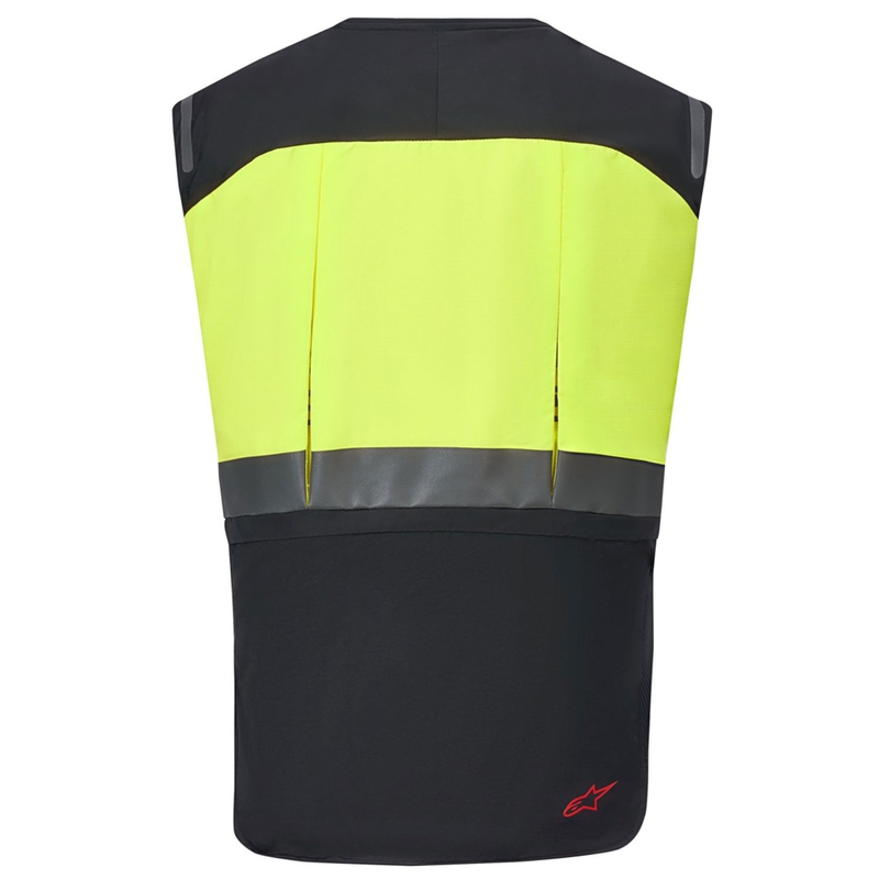 Жилетка с въздушна възглавница Alpinestars Tech-Air®3 V2, флуоресцентно жълто-черна