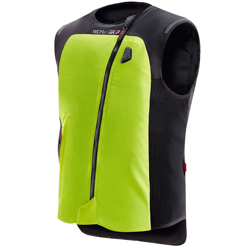 Жилетка с въздушна възглавница Alpinestars Tech-Air®3 V2, флуоресцентно жълто-черна