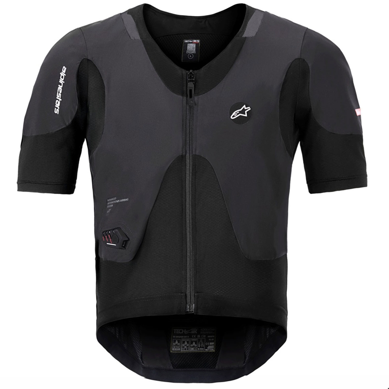 Жилетка с въздушна възглавница Alpinestars TECH-AIR®5 PLASMA, черна