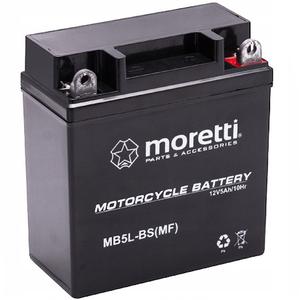 Гелова батерия без поддръжка Moretti MB5L-BS, 12V 5Ah без волтметър