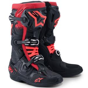 Мотоциклетни ботуши Alpinestars Tech 10 черно-червени