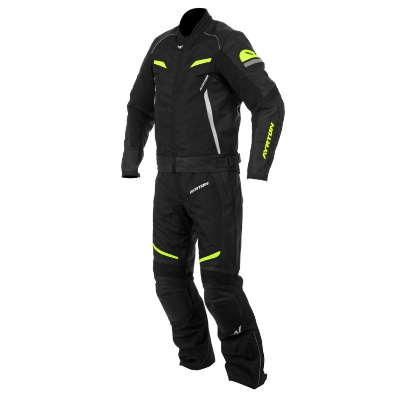 Pánská kombinéza Ayrton Optimus černo-fluo žlutá výprodej