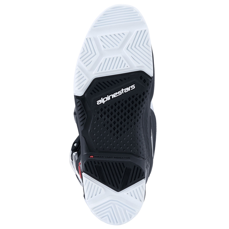 Мотоциклетни ботуши Alpinestars Tech 7 Enduro, черно-бели