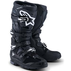 Мотоциклетни ботуши Alpinestars Tech 7 Enduro, черно-антрацитно-бели