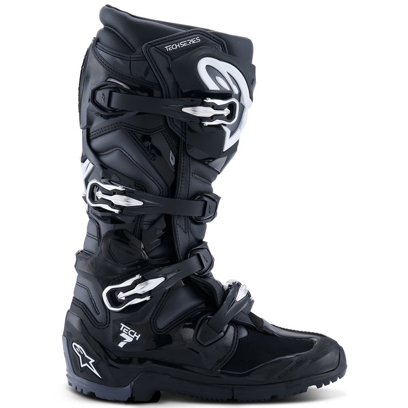 Мотоциклетни ботуши Alpinestars Tech 7 Enduro, черно-антрацитно-бели
