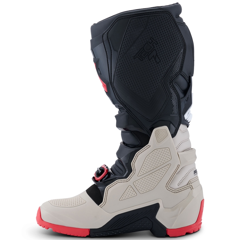 Мотоциклетни ботуши Alpinestars Tech 7 Enduro, черно-светло сиво-червено
