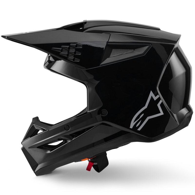Мотокрос каска Alpinestars S-M3 Solid черна