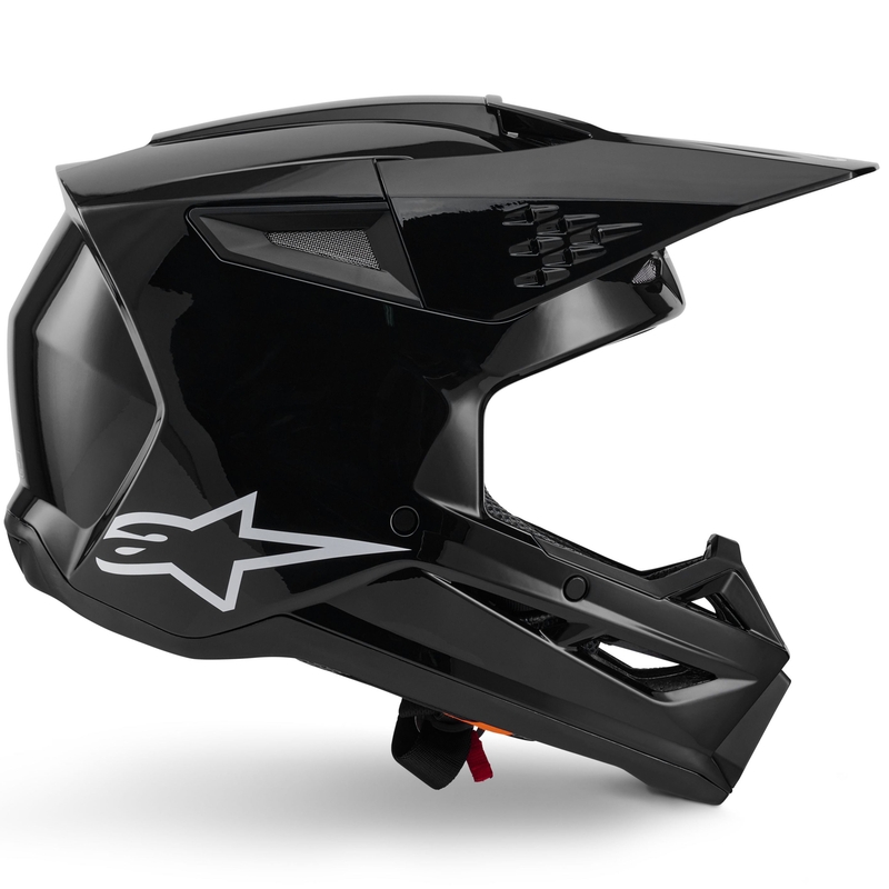Мотокрос каска Alpinestars S-M3 Solid черна