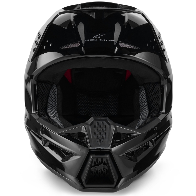 Мотокрос каска Alpinestars S-M3 Solid черна