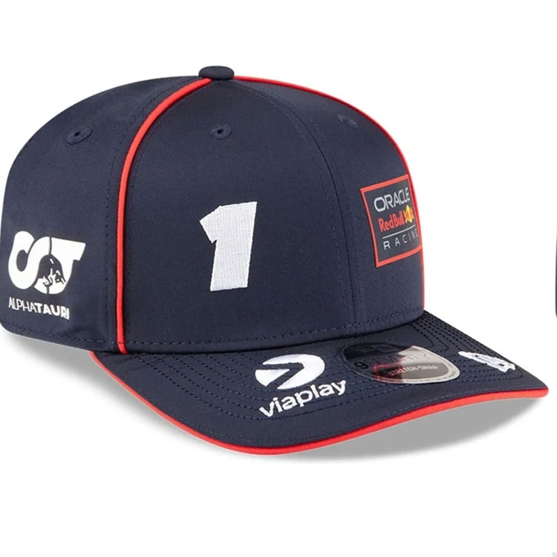 Шапка Red Bull Racing F1 Max Verstappen тъмно синя