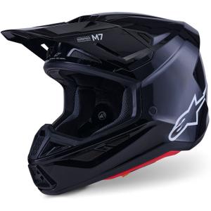 Alpinestars SM7 Solid мотокрос каска черна