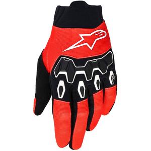Ръкавици за мотокрос Alpinestars Full Bore V2, оранжево-черни