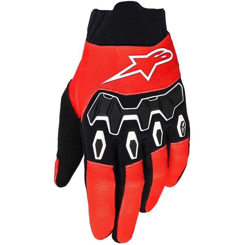 Ръкавици за мотокрос Alpinestars Full Bore V2, оранжево-черни