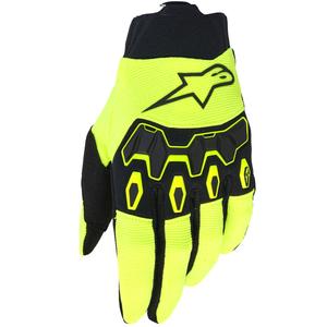Ръкавици за мотокрос Alpinestars Full Bore V2, флуоресцентно жълто-черни