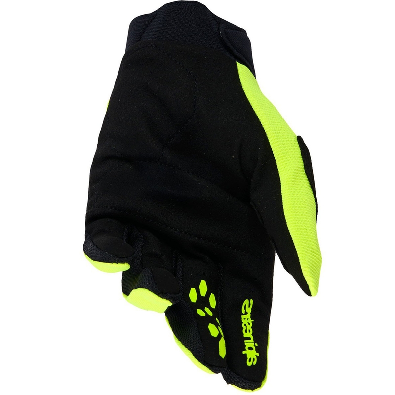 Ръкавици за мотокрос Alpinestars Full Bore V2, флуоресцентно жълто-черни