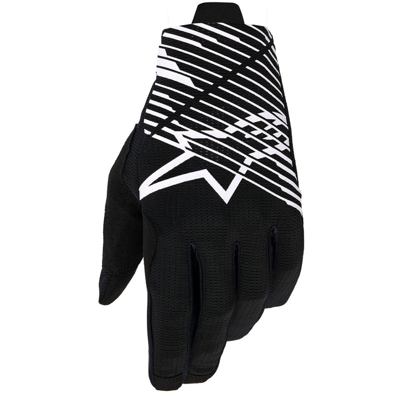 Ръкавици за мотокрос Alpinestars Radar Pro черно-бели