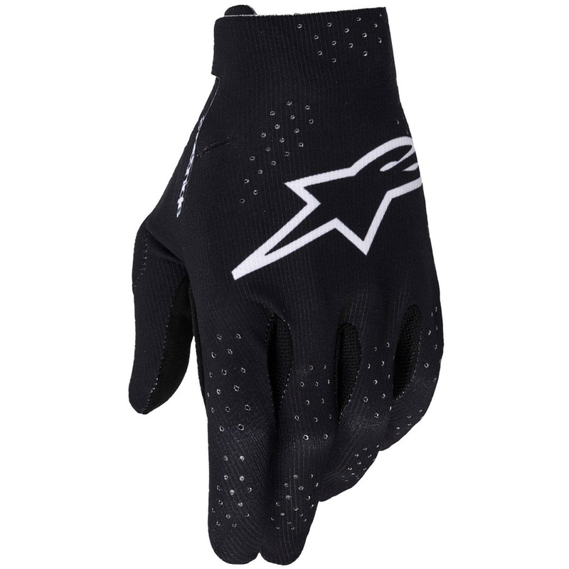 Ръкавици за мотокрос Alpinestars Supertech MX, черно-бели