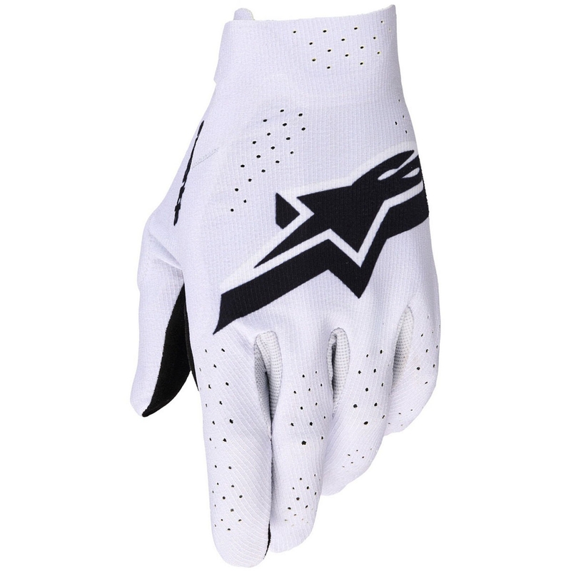 Ръкавици за мотокрос Alpinestars Supertech MX, светло лилаво-черни