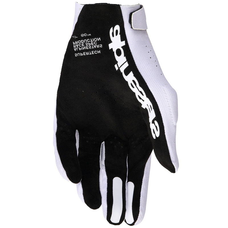 Ръкавици за мотокрос Alpinestars Supertech MX, светло лилаво-черни