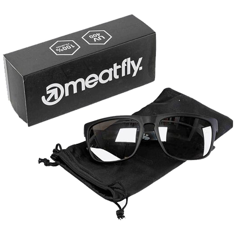 Слънчеви очила Meatfly Ronnie Pink Flowers черно-розови