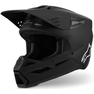 Alpinestars S-M3 Solid мотокрос каска, матово черна
