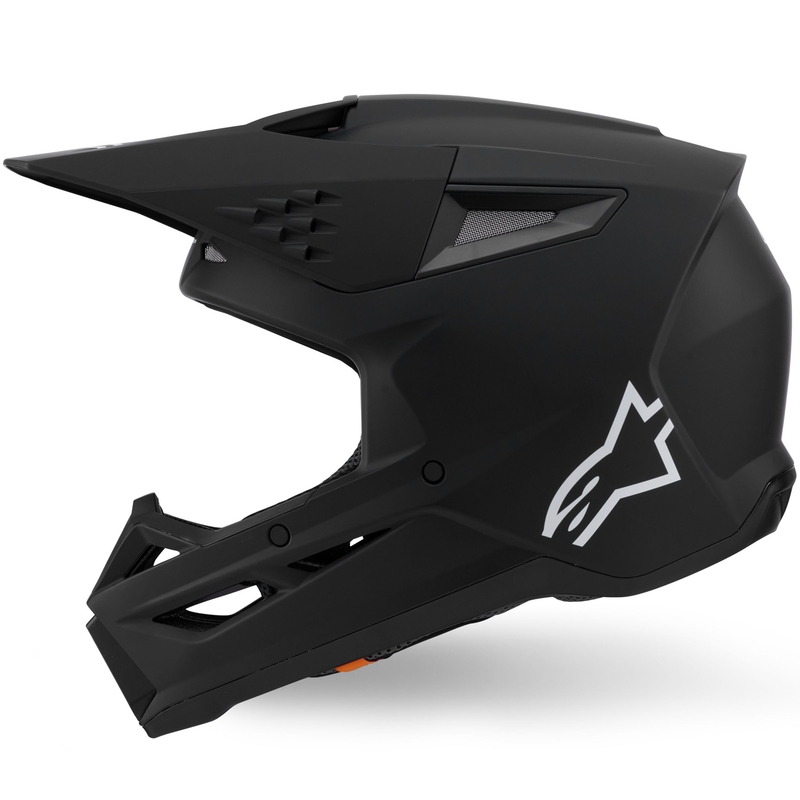 Alpinestars S-M3 Solid мотокрос каска, матово черна