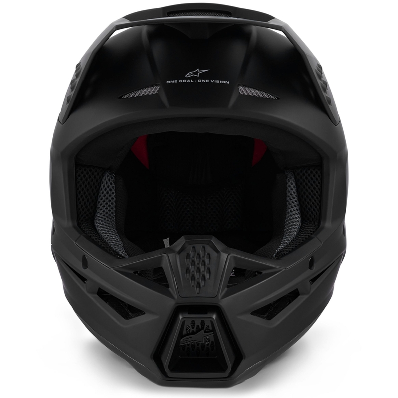 Alpinestars S-M3 Solid мотокрос каска, матово черна