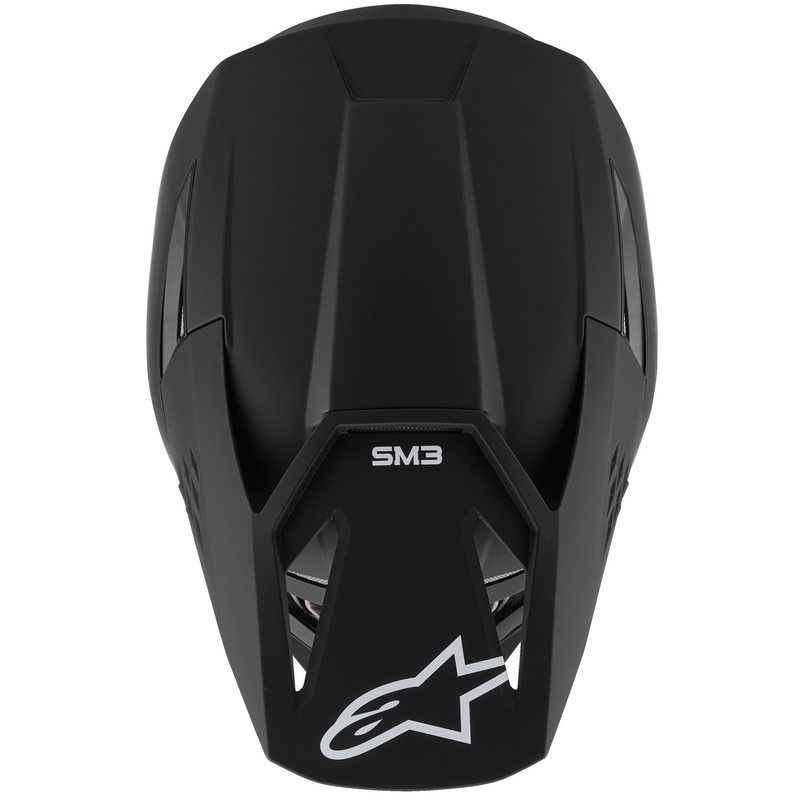 Alpinestars S-M3 Solid мотокрос каска, матово черна