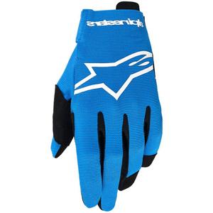 Ръкавици за мотокрос Alpinestars Radar синьо-бели