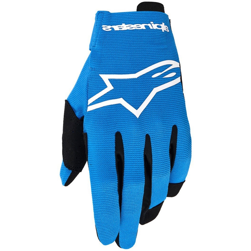 Ръкавици за мотокрос Alpinestars Radar синьо-бели