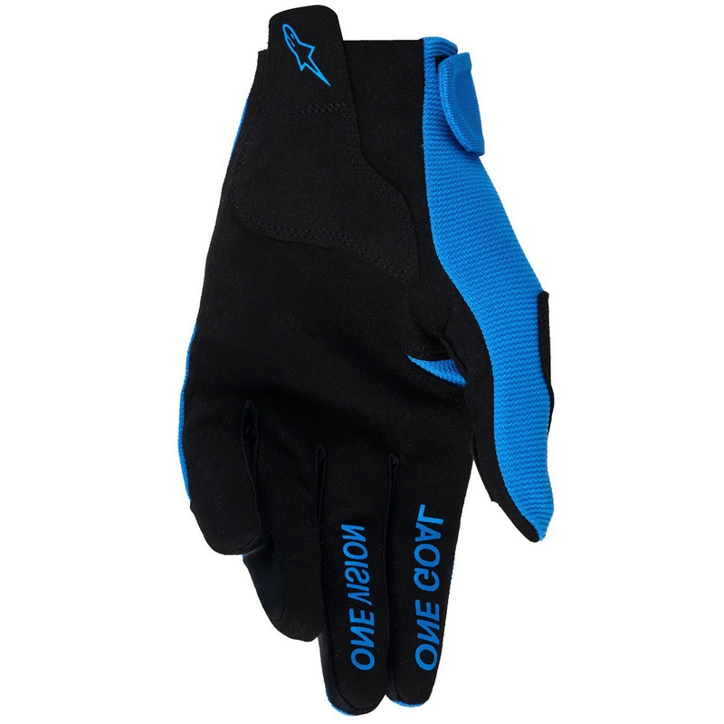 Ръкавици за мотокрос Alpinestars Radar синьо-бели