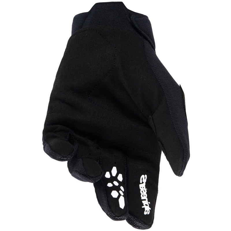 Детски/юношески мотокрос ръкавици Alpinestars Full Bore V2, черно-бели