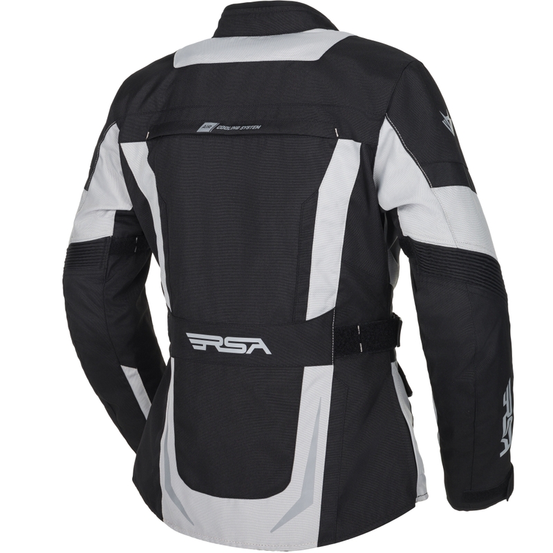 Дамско мотоциклетно яке RSA EXO 2 black-grey