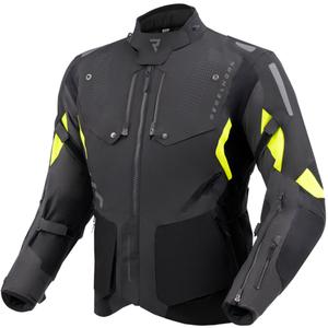 Мотоциклетна куртка Rebelhorn Hiker IV black-anthracite-fluo yellow