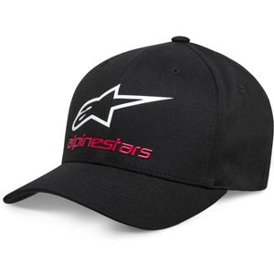 Шапка Alpinestars Always 2.0 черно-бяло-червено