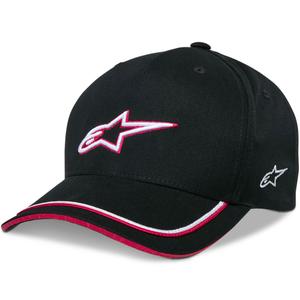 Шапка Alpinestars Ascencion Snapback черно-червена