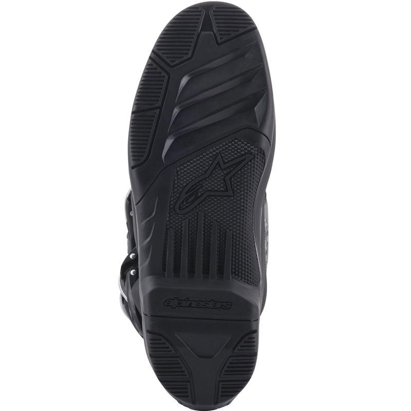 Мотоциклетни ботуши Alpinestars TECH 5 черно-сиво-флуоресцентно жълто
