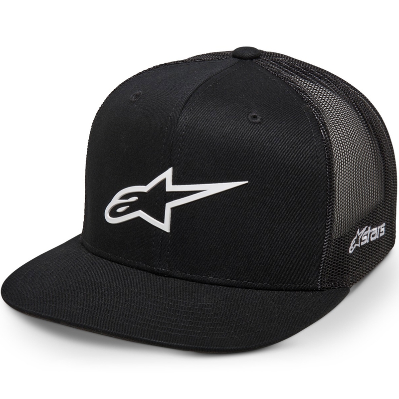 Шапка за камион Alpinestars 3D Ageless черно-бяла