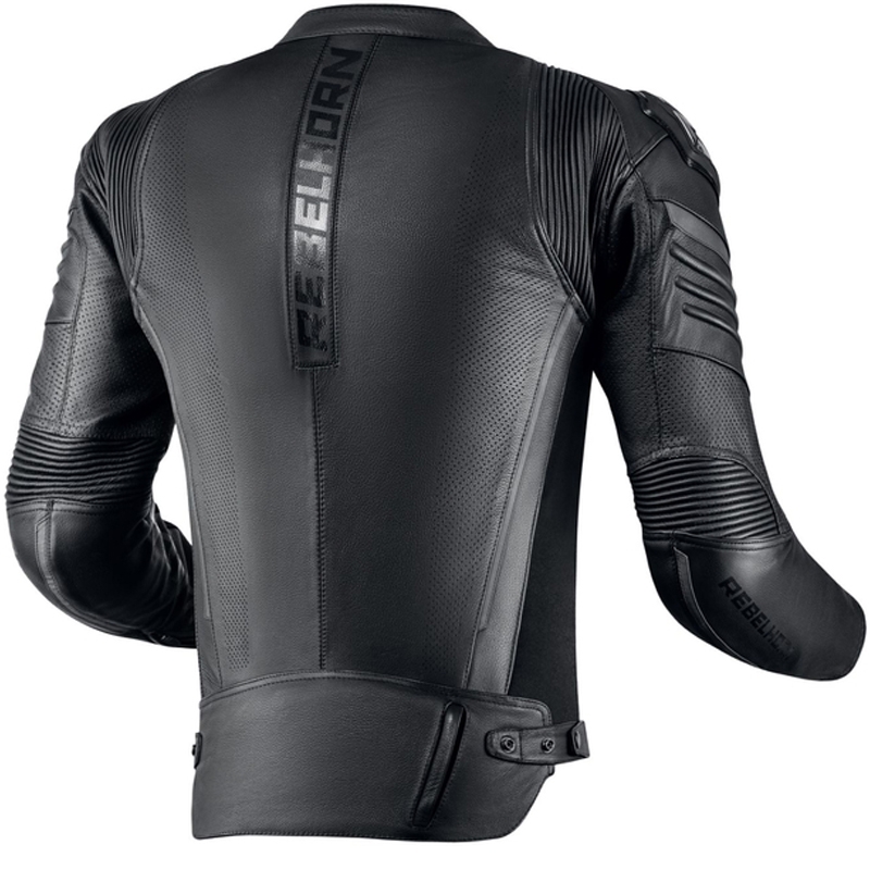 Кожено мотоциклетно яке Rebelhorn Vandal черно
