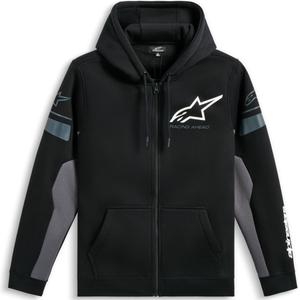 Alpinestars Esemex суичър с качулка черно-сив
