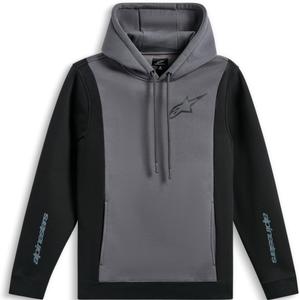 Alpinestars Ignite суичър с качулка черно-сив