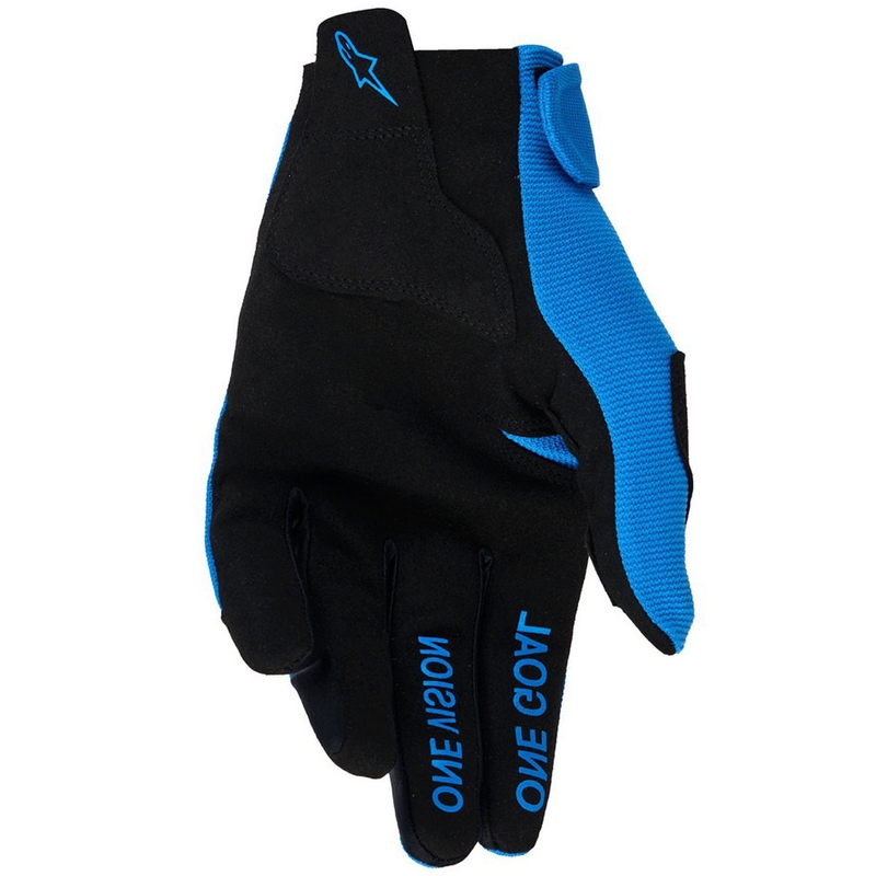 Детски мотокрос ръкавици Alpinestars Radar Youth, синьо-бели